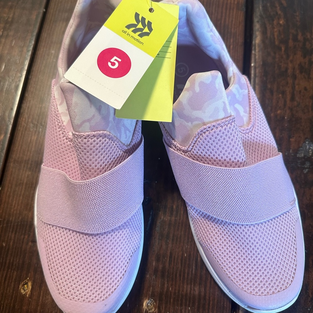 all in motion Pastel Pink Slip-On Mesh Sneakers